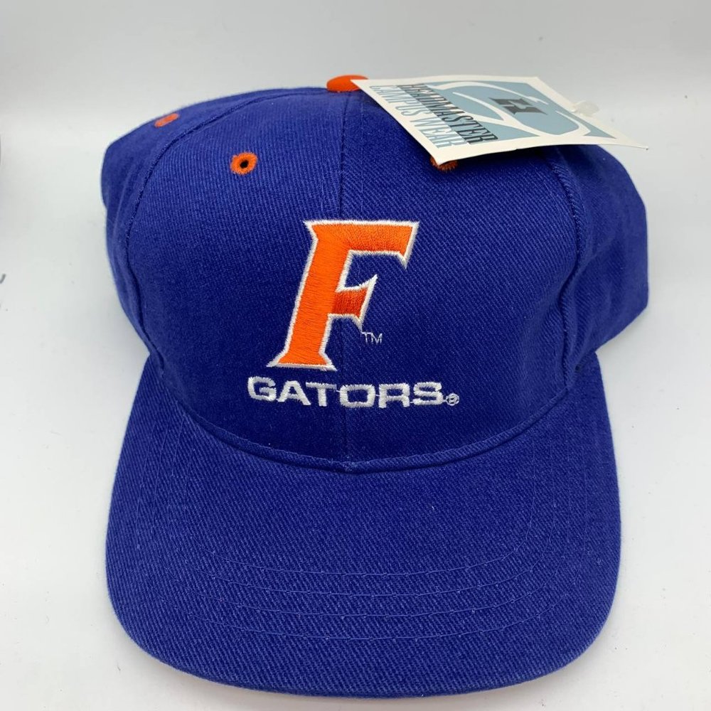Vintage Florida Gators NCAA Headmaster Hat Strapback Cap New Men